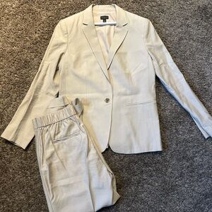 Ann Taylor Light Beige Suit Set